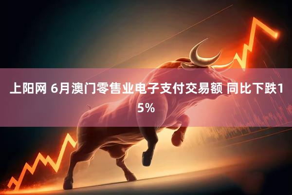 上阳网 6月澳门零售业电子支付交易额 同比下跌15%